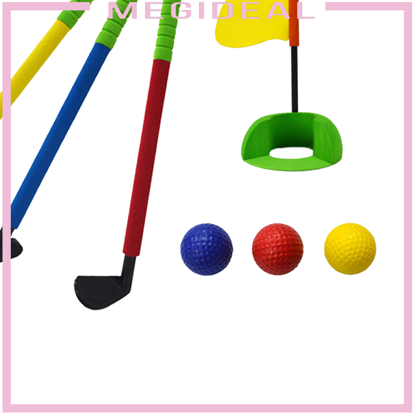 (Hàng Mới Về) Bộ 3 Cây Đánh Golf Đồ Chơi Cho Trẻ Em