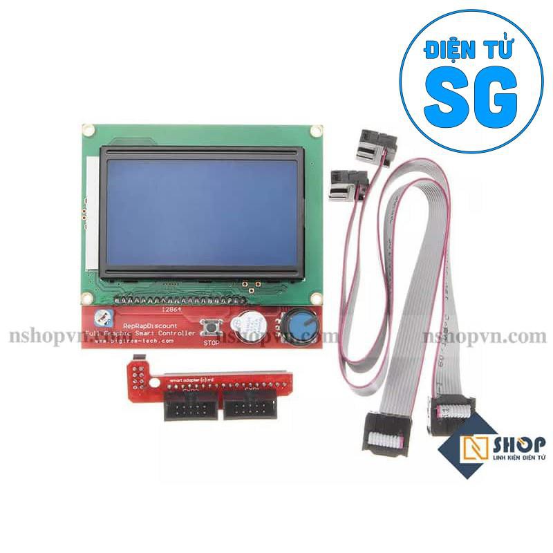 Màn hình LCD 12864 cho máy CNC, in 3D - FVWR