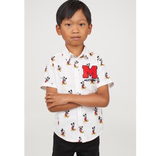 Sỉ sơ mi mickey Hm bé trai