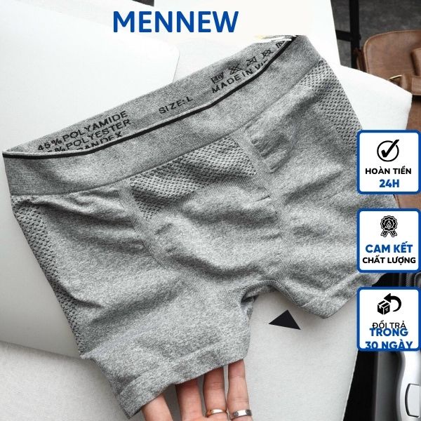 Quần Lót Nam Quần Sịp Đùi Cotton Cao Cấp Thoáng Khí Hà Nội QSD1 MenNew