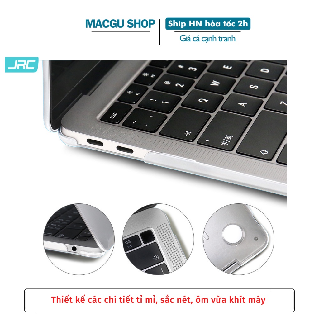Ốp Macbook SIÊU MỎNG Trong Suốt Chính Hãng JRC cho macbook-Chống Va Đập Tốt - OP02