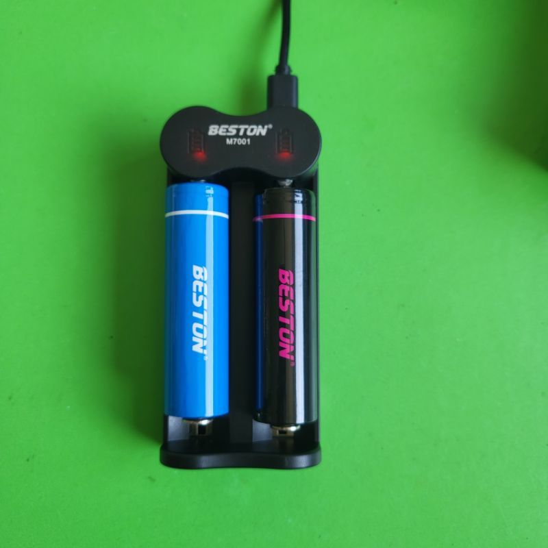 Pin sạc 18650 Beston chính hãng dung lượng cao, bộ sạc pin 3.7V - Pin chuyên dụng Đèn pin siêu sáng
