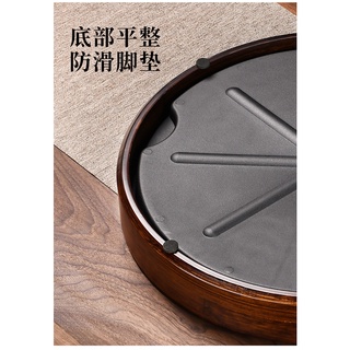 Khay uống trà tre hình tròn cao cấp