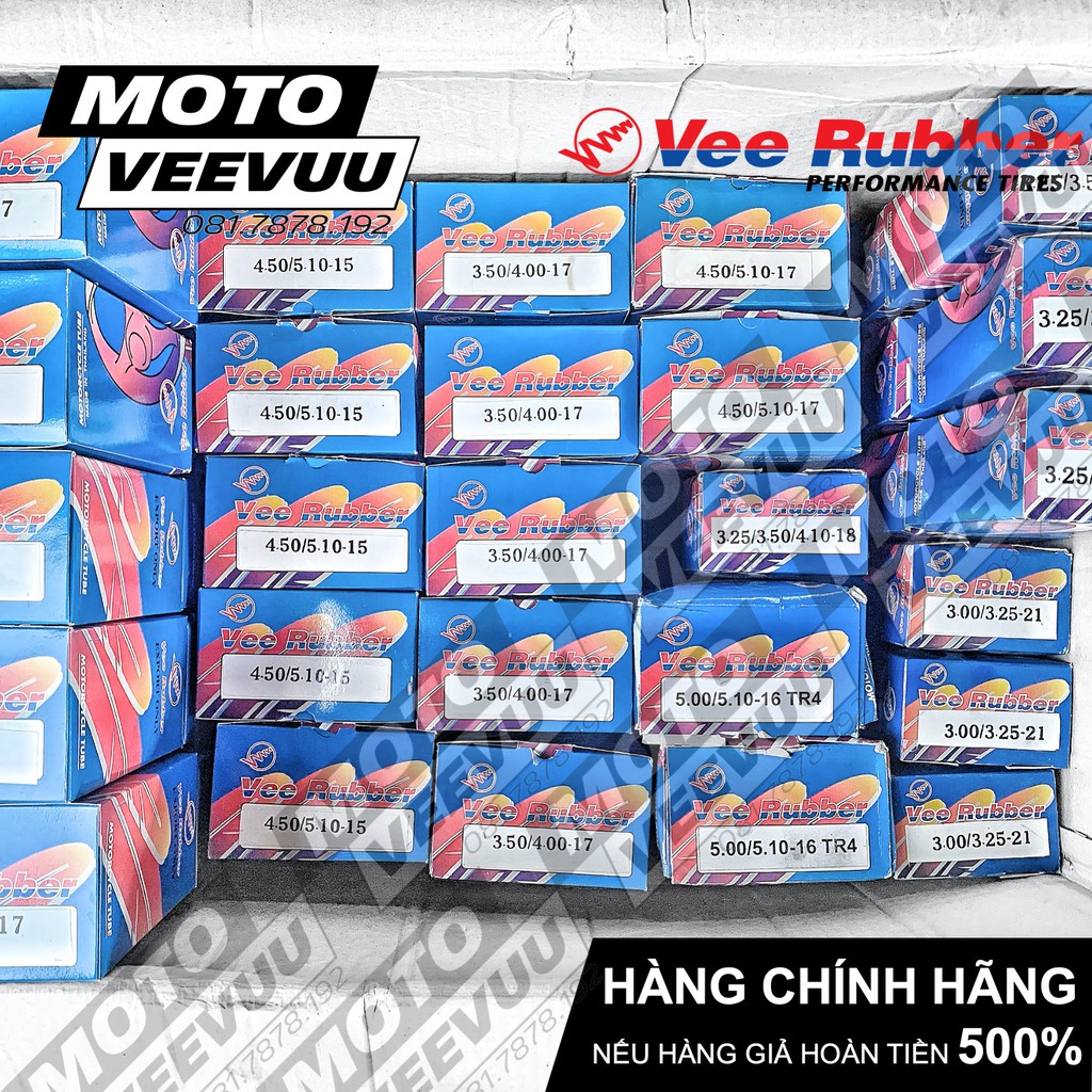 Săm ruột xe máy Vee Rubber 3.50/4.00-17 (VeeRubber)