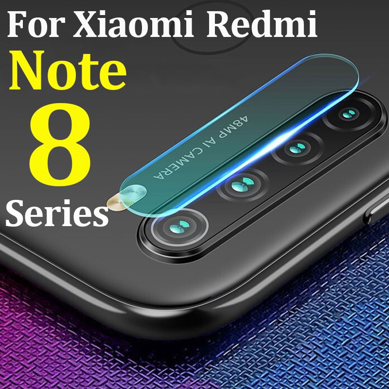 Kính Cường Lực Bảo Vệ Camera Sau Cho Xiaomi Redmi Note 8 8T 8 Pro 6.3" 6.53"