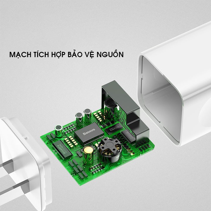 CỦ SẠC NHANH QUICK CHARGE 3.0 BASEUS SIÊU RẺ