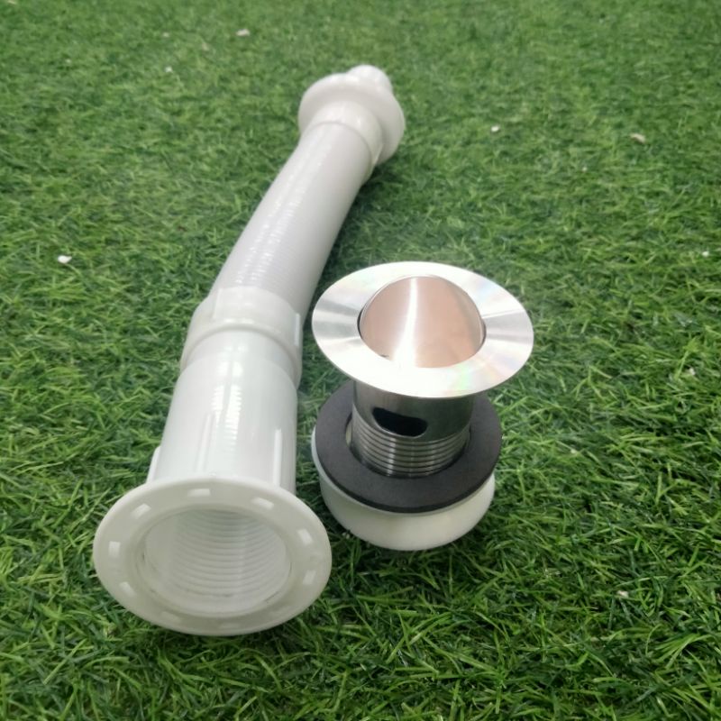 Ống thoát nước xiphong chậu sứ rửa tay lavabo