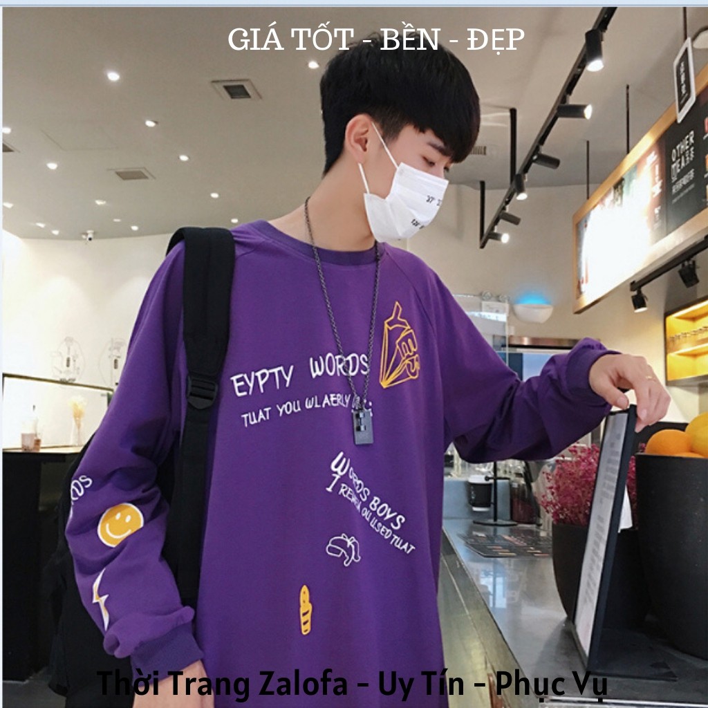 Áo thun tay dài nam Áo thun dài tay TD04 IN HÌNH vải dày mềm mịn, thoáng mát, co giãn tốt | BigBuy360 - bigbuy360.vn