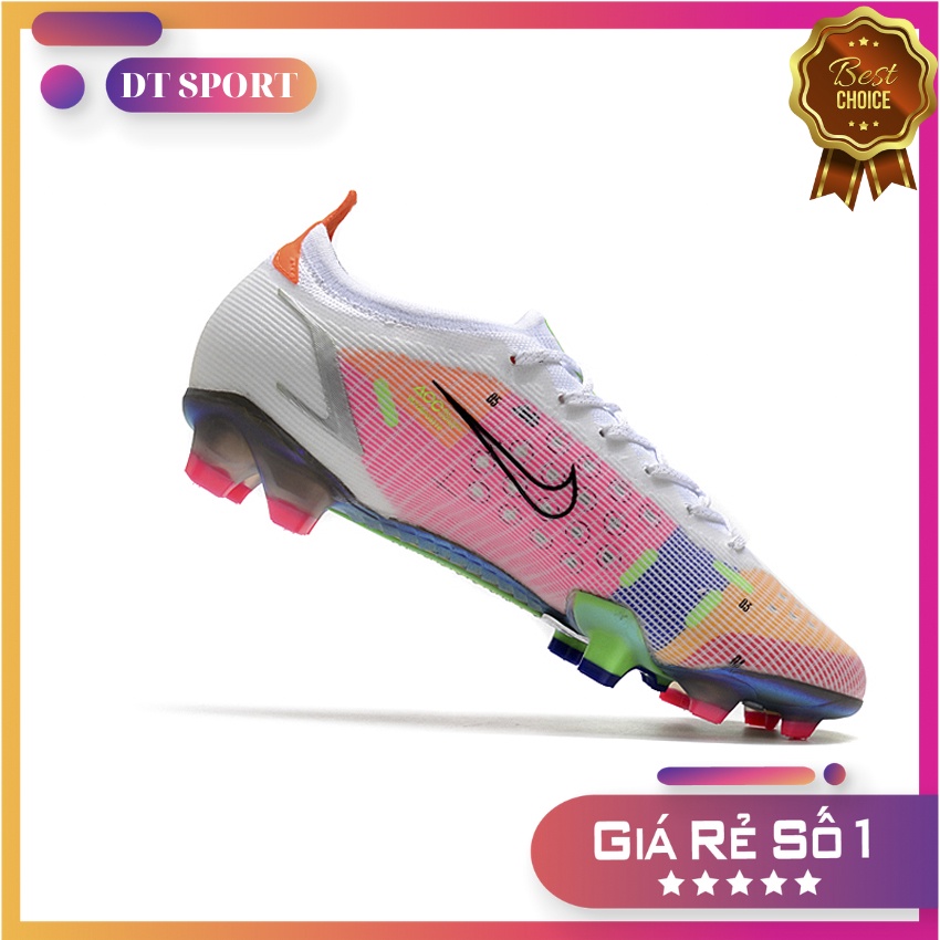 [Tặng Túi Rút Và Tất]Giày Đá Bóng Sân Cỏ Tự Nhiên Mercurial Vapor 14 Elite Fantastic, Giày Đá Banh Nam