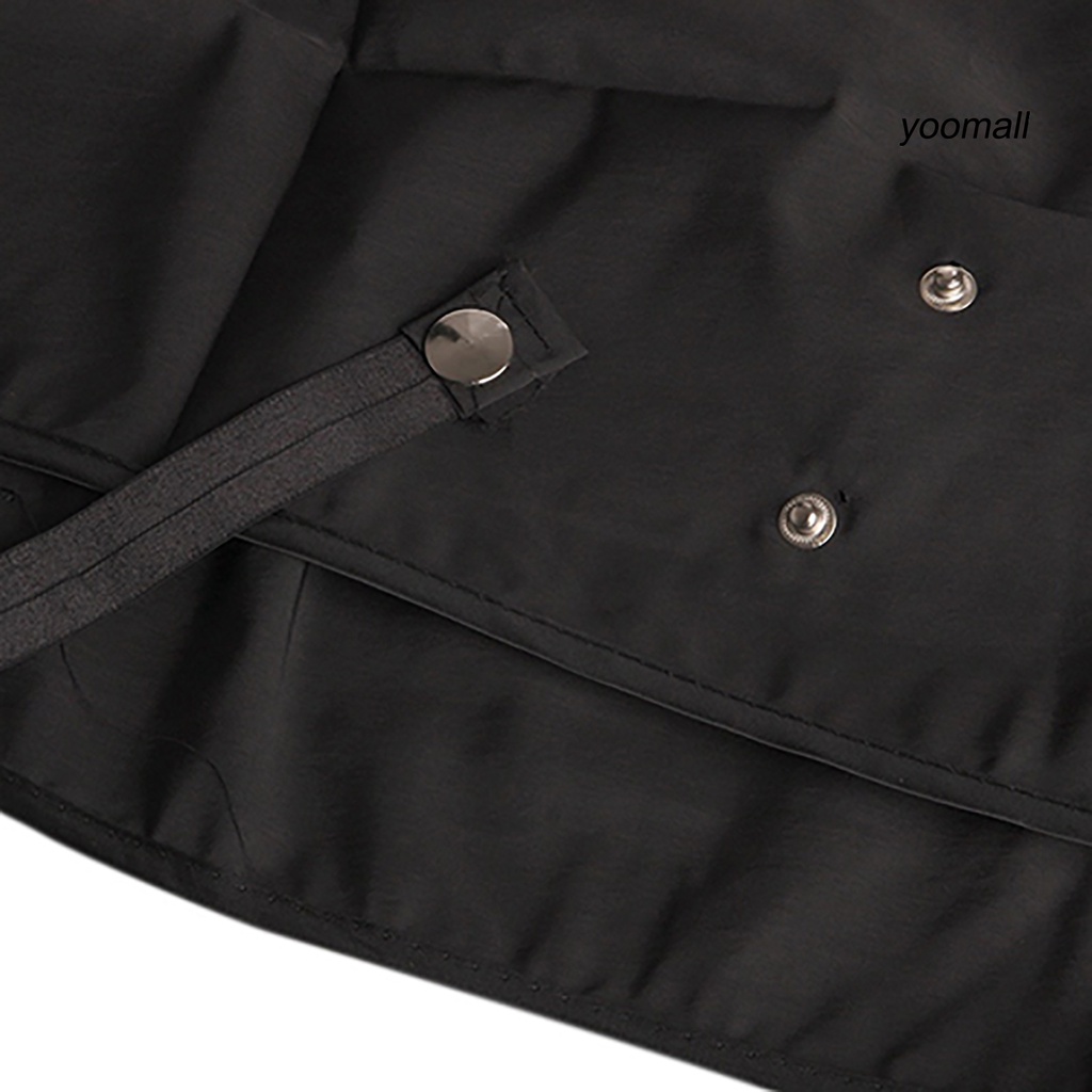 [Hàng mới về] Tạp Dề Cắt Tóc Màu Trơn Phía Trước Sau Lưng Mfgj Dành Cho Salon Làm Tóc