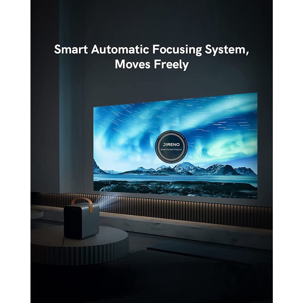 Máy Chiếu mini thông minh Xiaomi JIRENO Cube4 - máy chiếu đa năng , kết nối wifi Bluetooth