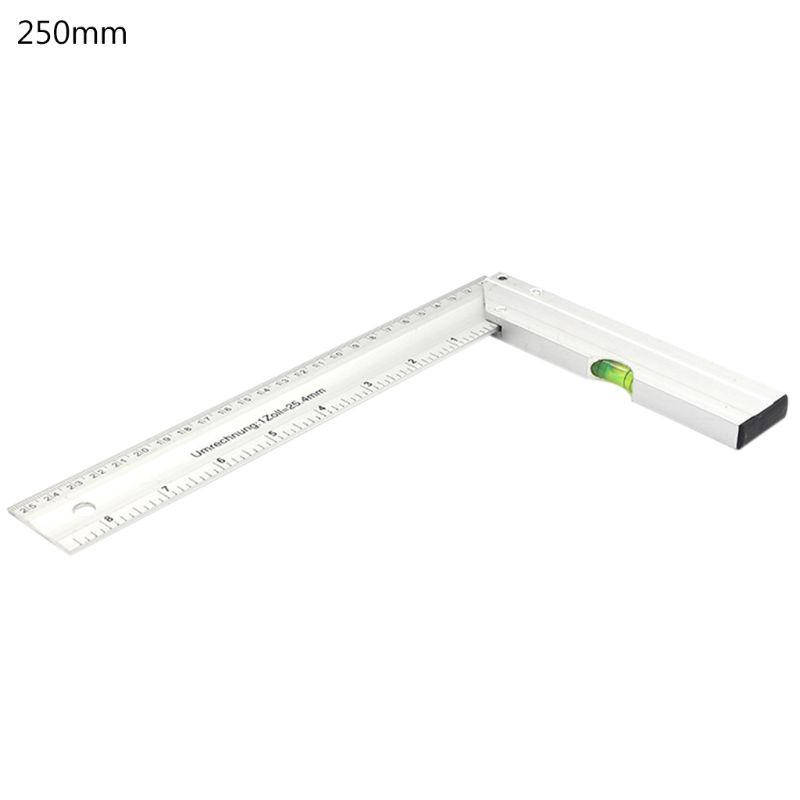 Thước Đo Gỗ Hình Vuông 90 Độ Tiện Dụng° Thước Đo Góc Cho Thợ Mộc 200mm 250mm 300mm
