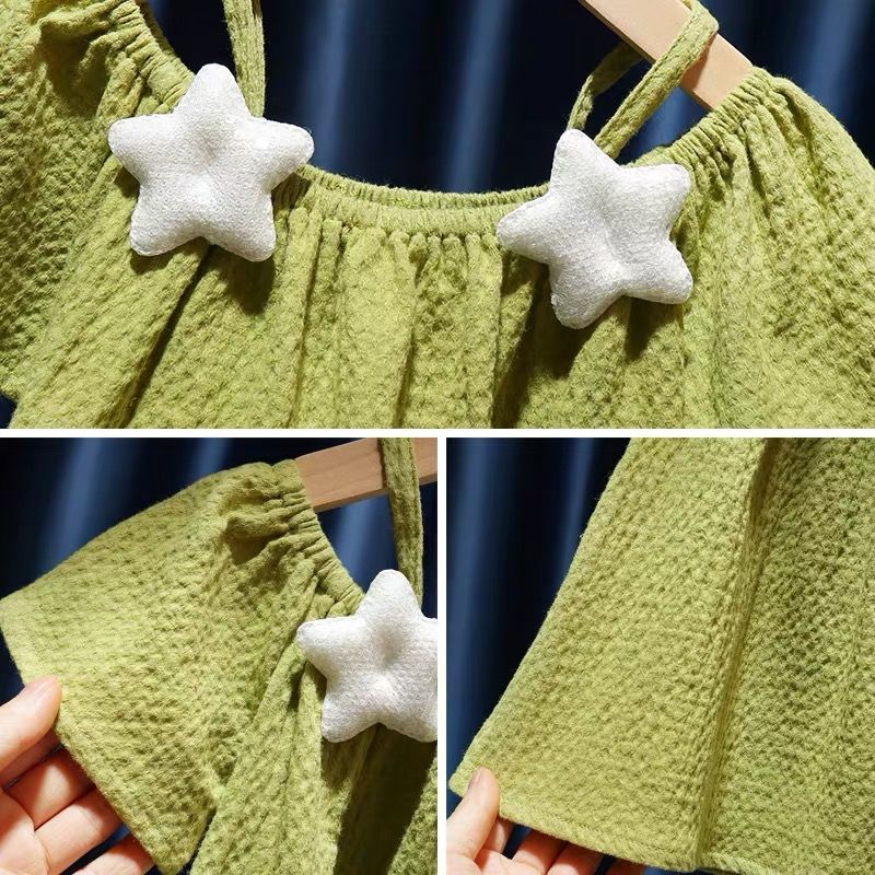 Áo thun tay ngắn hở vai thời trang sành điệu cho bé gái