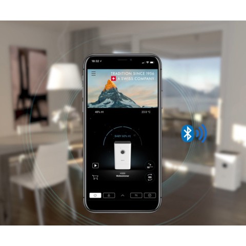 Máy Lọc Không Khí Kết Hợp Tạo Ẩm Cao Ấp 3 In 1 BONECO H300 Khuếch Tán Tinh Dầu, Lọc Bụi, Kháng Khuẩn