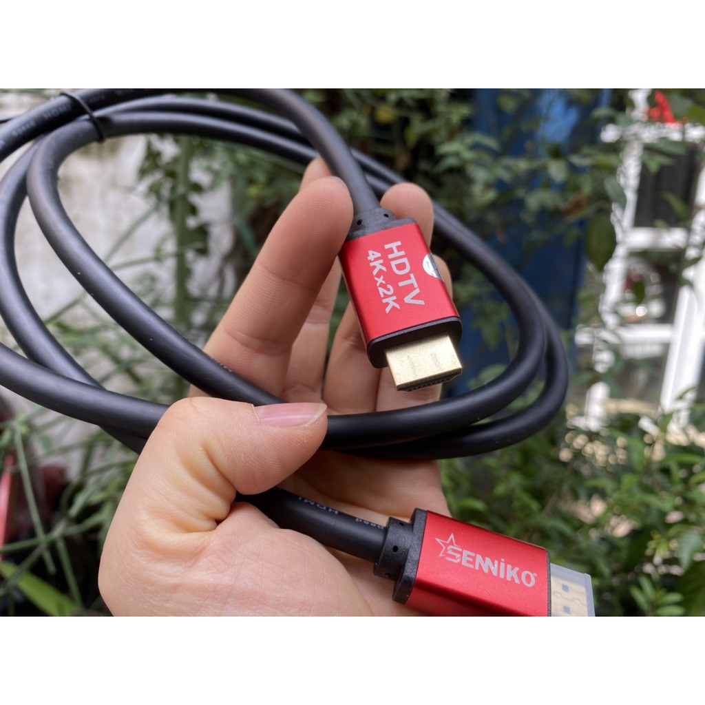 CÁP HDMI SENNIKO DÀI 1.5M,ĐẠT CHUẨN 4K SIÊU NÉT,BẢO HÀNH ĐỔI MỚI 100%,Cáp HDMI 2.0 hỗ trợ 3D, 4K