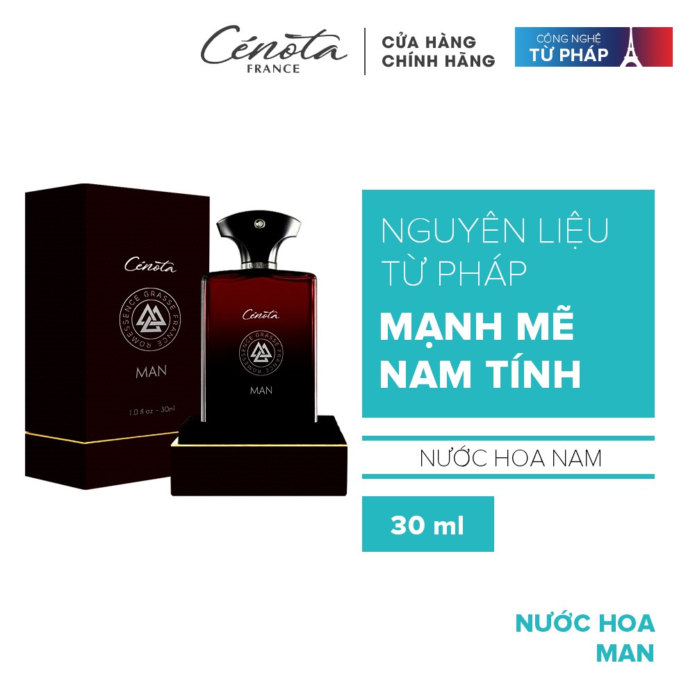 Nước Hoa Nam Cenota Man Mạnh Mẽ Nam Tính 30ml | BigBuy360 - bigbuy360.vn