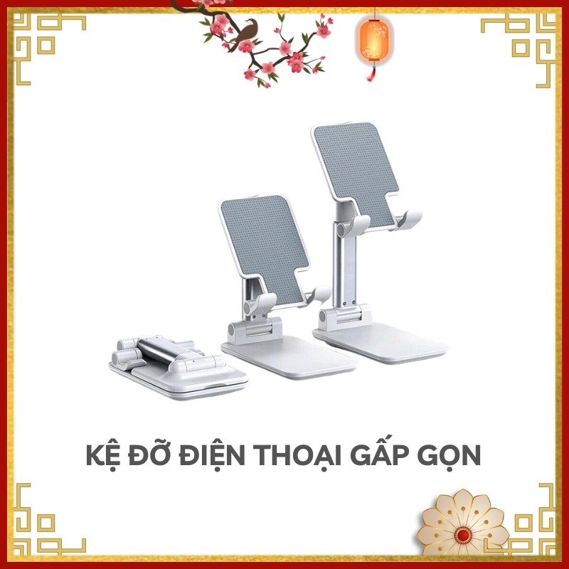 Giá đỡ để điện thoại có thể gập gấp gọn, máy tính bảng đa năng