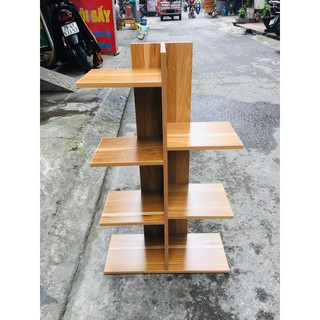 ❌SHIP 0Đ❌Kệ sách gỗ vuông 5 tầng màu vân gỗ