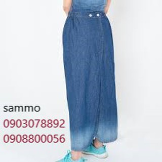 Váy Chống Nắng Jean Nút