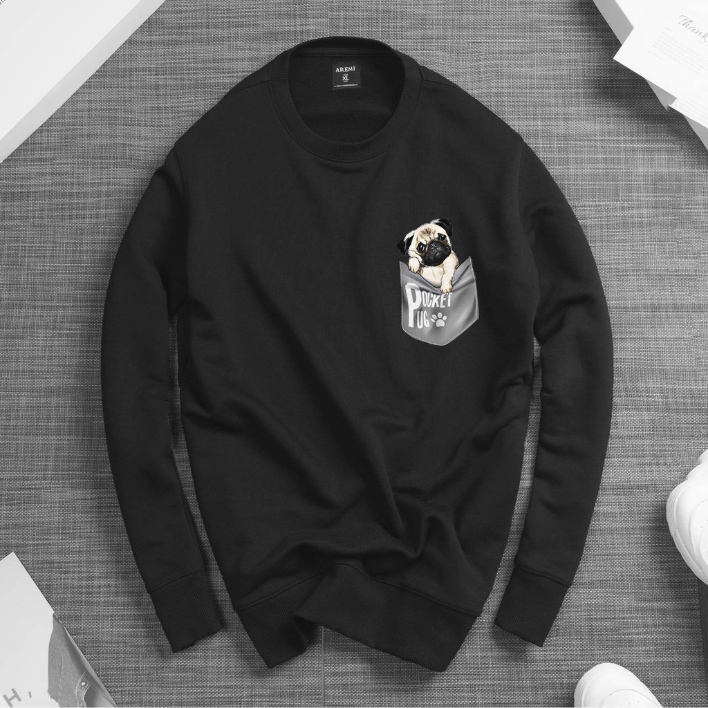 Áo thun mùa đông nam nữ dài tay cổ tròn basic màu đen trắng đủ size S-XXL 95kg, áo thun unisex ngang ngực