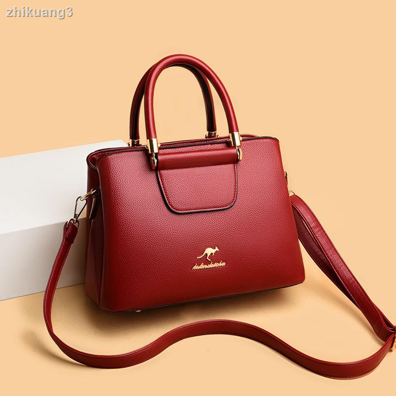 Túi Xách Tay Bằng Da Mềm Thời Trang 2021 Dành Cho Nữ