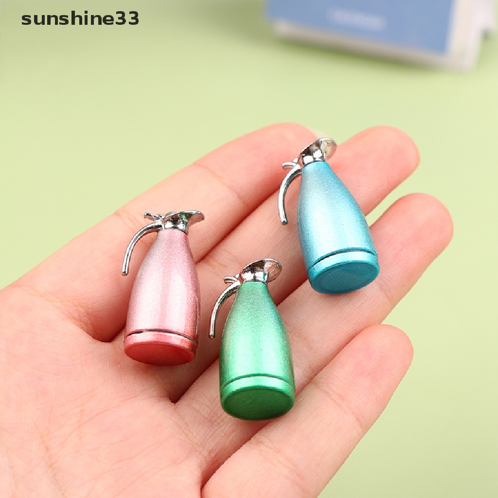 Mô hình ấm trà nội thất mô phỏng nhà bếp búp bê DIY