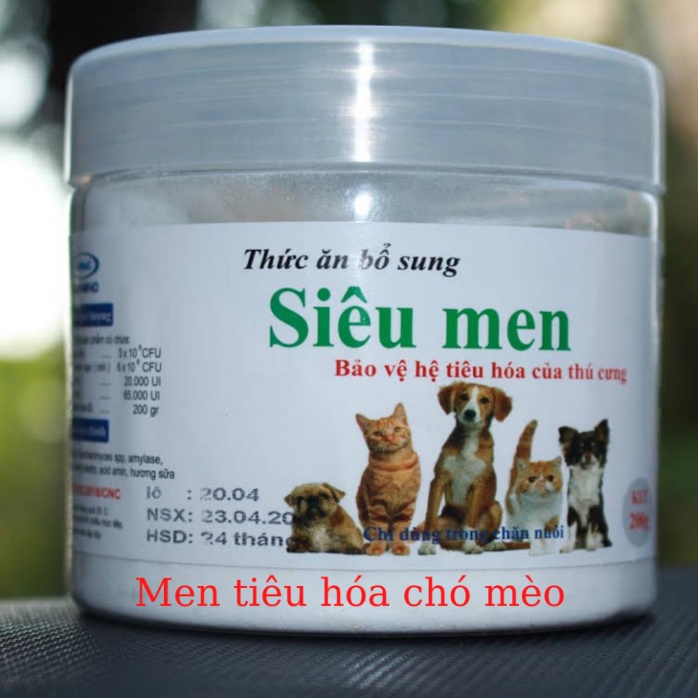 Thức Ăn Bổ Sung Siêu Men - Bảo Vệ Hệ Tiêu Hóa, Phục Hồi Hệ Men Sau Bệnh (đặc biệt Parvo) Cho Chó Mèo