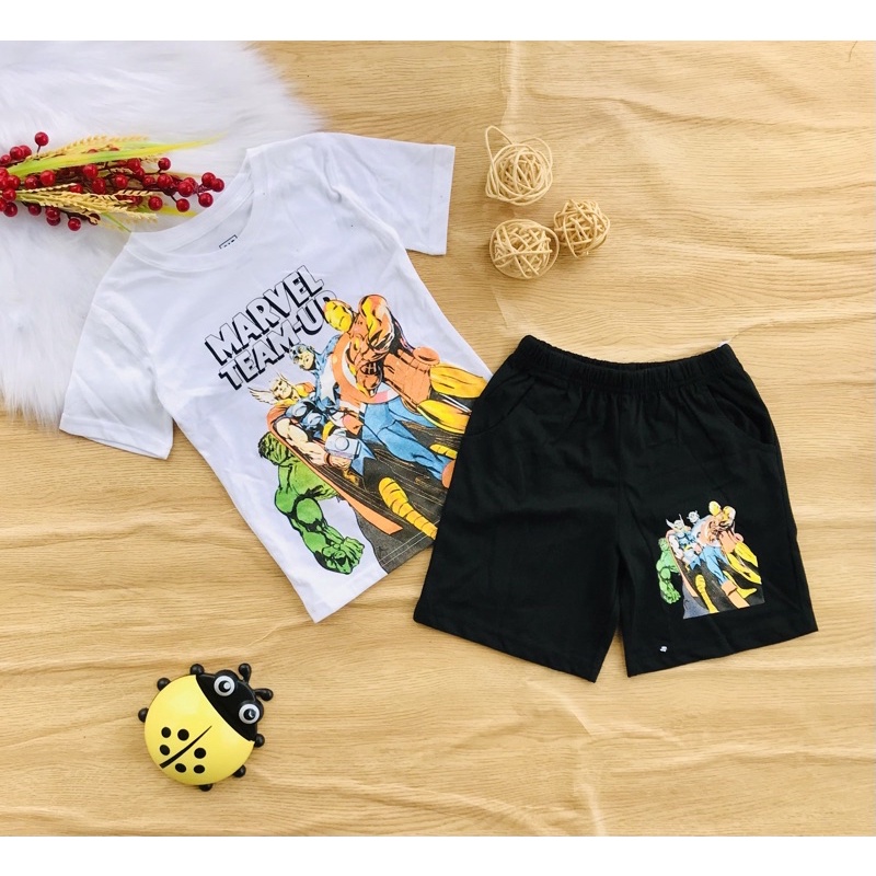 💥 Bộ Gap cotton hàng xuất bé trai từ 8-22kg