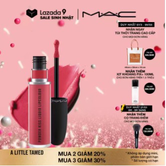 [𝘊𝘩𝘪́𝘯𝘩 𝘏𝘢̃𝘯𝘨] Son MAC POWDER KISS LIQUID LIPCOLOUR. ( full box) BAO CHECK CODE CHECK MÃ, BILL ĐẦY ĐỦ