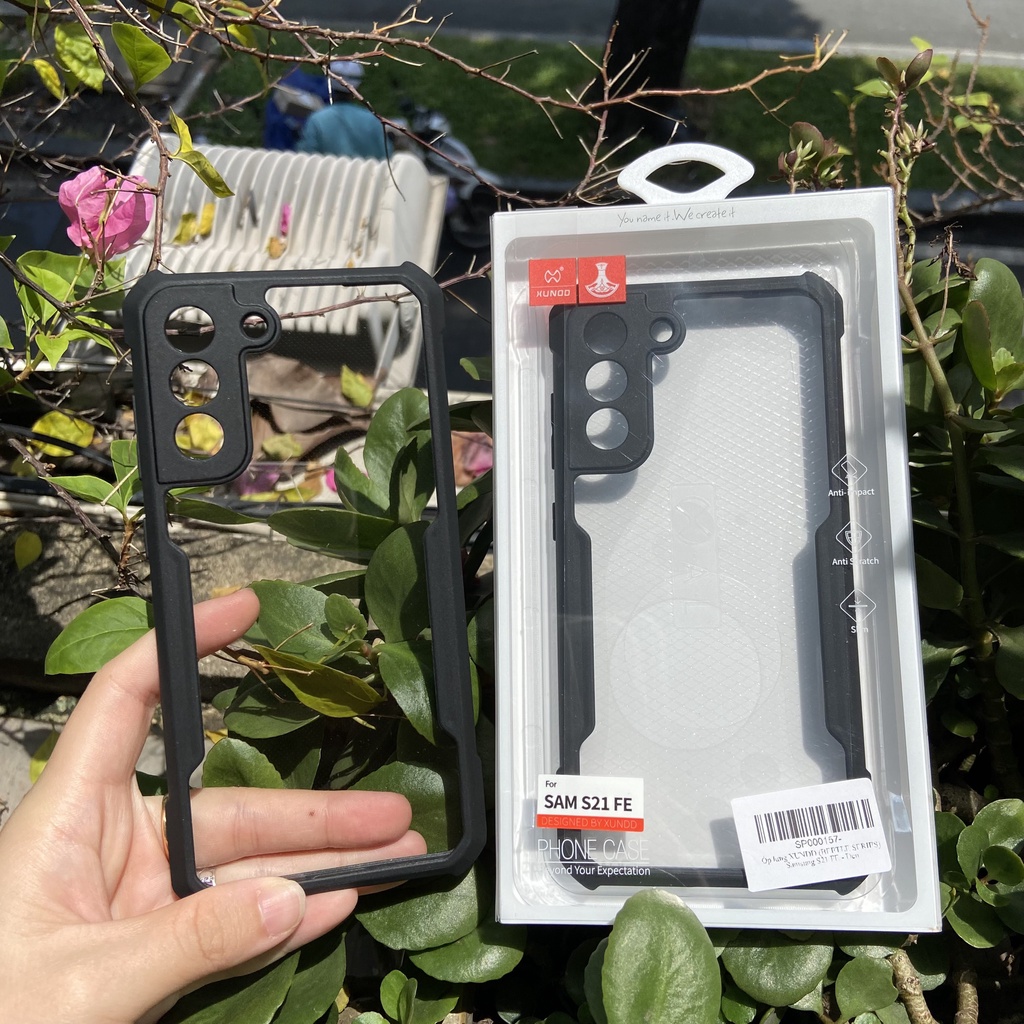 [Hỏa Tốc HCM] Ốp lưng XUNDD Samsung S21 FE / S20 FE - Chống shock, Viền TPU, Mặt lưng trong