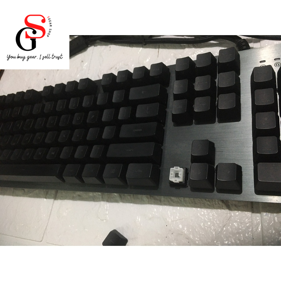 Bàn phím cơ Logitech G512: switch Romer-G Linear tốc độ cao, hợp kim nhôm máy bay bền bỉ, bóng đẹp- 2nd