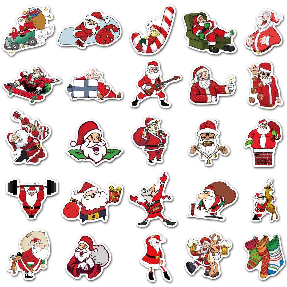 MAG Nhãn Dán Trang Trí Hình Ông Già Noel