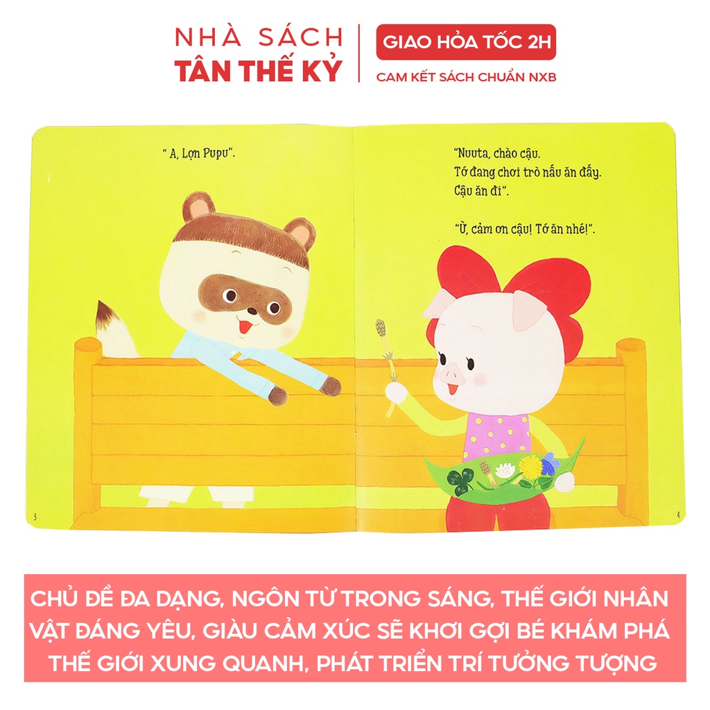 Sách Ehon Nhật Bản kỹ năng sống cho bé từ 06 tuổi (5 cuốn)