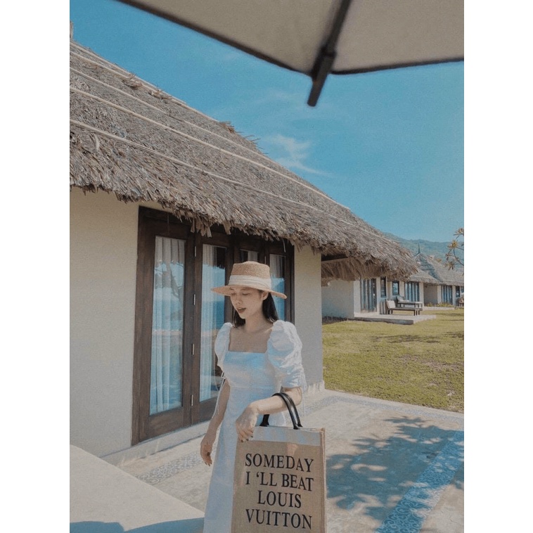 (HCM) Đầm xoè tiểu thư xinh xắn cao cấp xịn xò sang chảnh tiểu thư hàn quốc , thời trang cho các nàng KME STORE