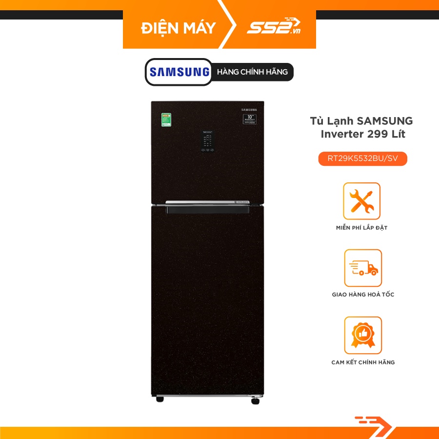 Tủ Lạnh Samsung Inverter 300 Lít RT29K5532BU - Bảo Hành Chính Hãng