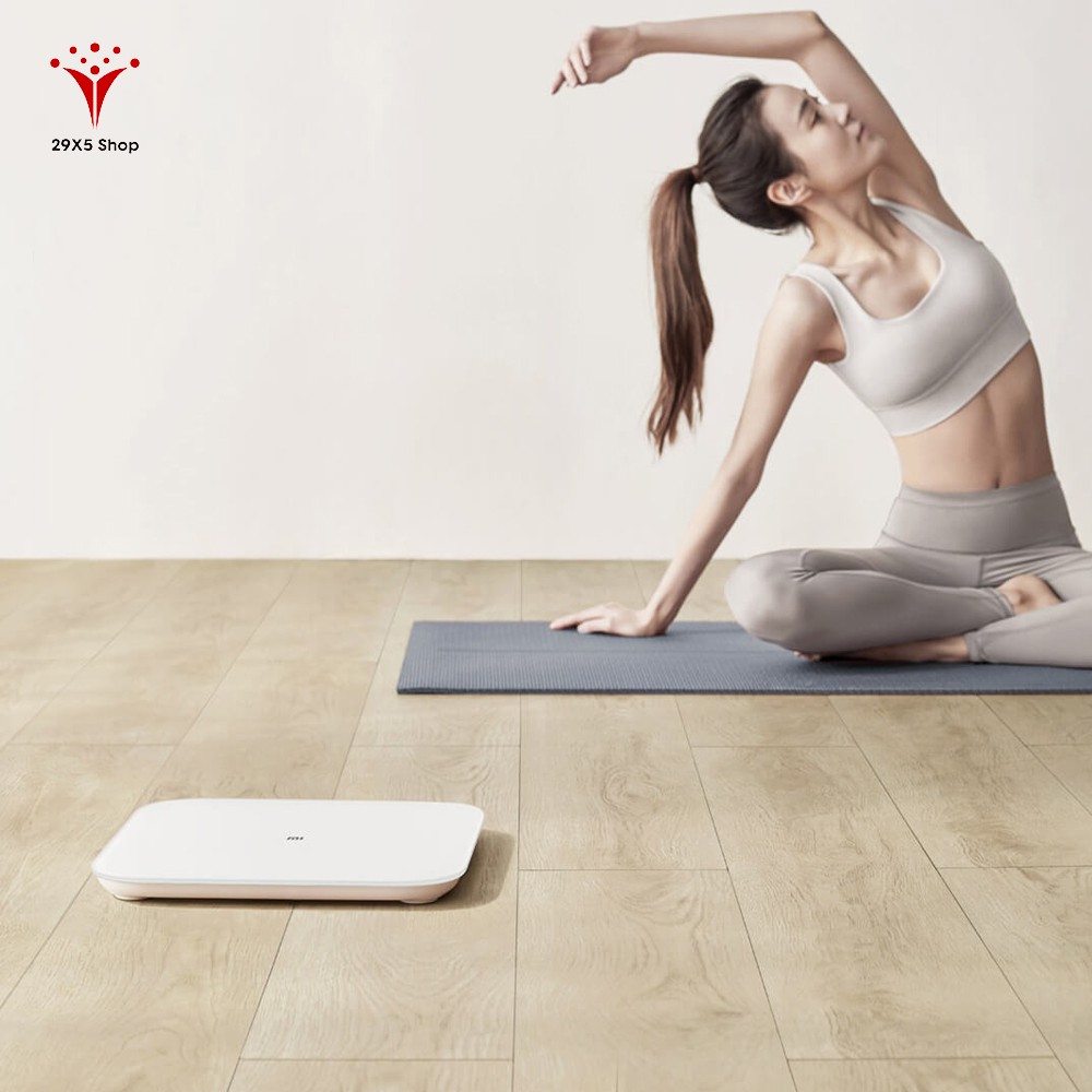 Cân điện tử thông minh Xiaomi scale 2 theo dõi sứ khỏe đồng bộ với điện thoại - Thiết kế màu trắng sang trọng -29X5 Shop