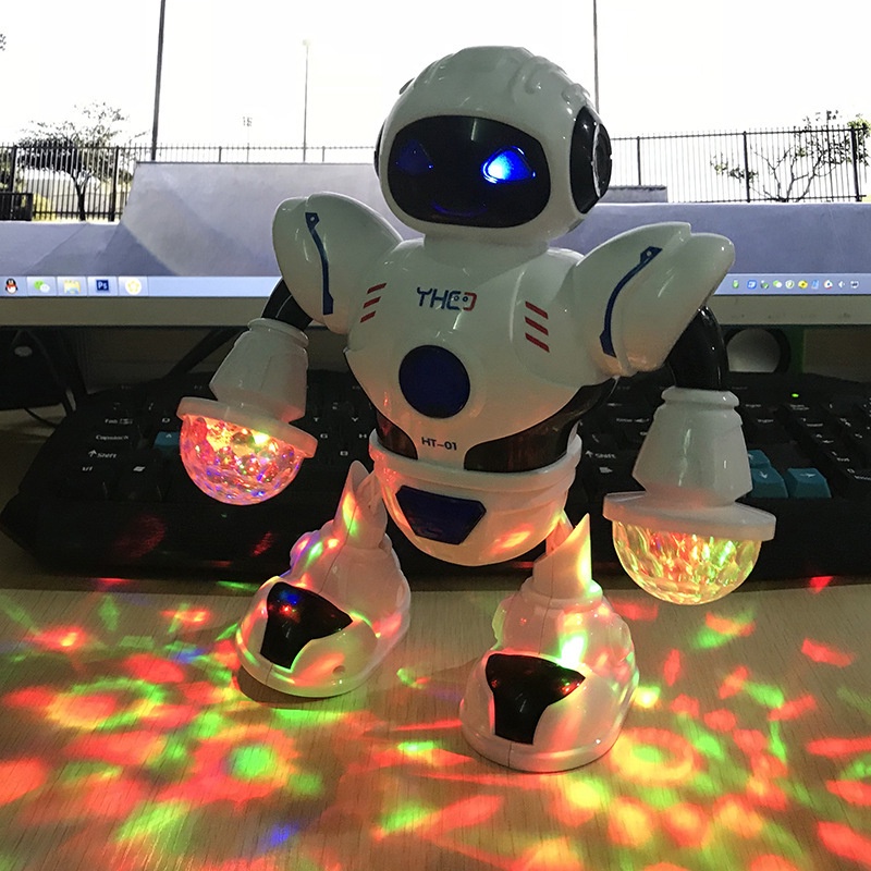 Đồ Chơi Trẻ Em Robot Phát Sáng Và Nhảy Múa Theo Nhạc