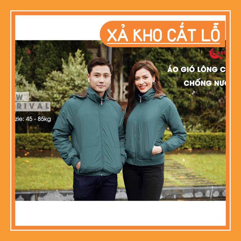 Áo Khoác Nữ, Áo Gió Nữ 2 Lớp Lót Lông Cừu CARDINA Cao Cấp Siêu Nhẹ, Siêu Ấm