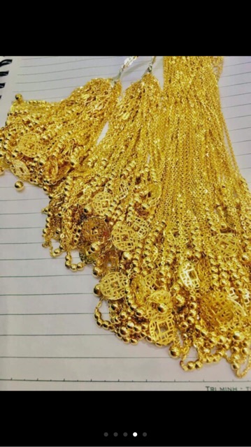 Lắc tay ,lắc chân kim tiền bạc xi vàng 18k(sỉ cực rẻ) | BigBuy360 - bigbuy360.vn
