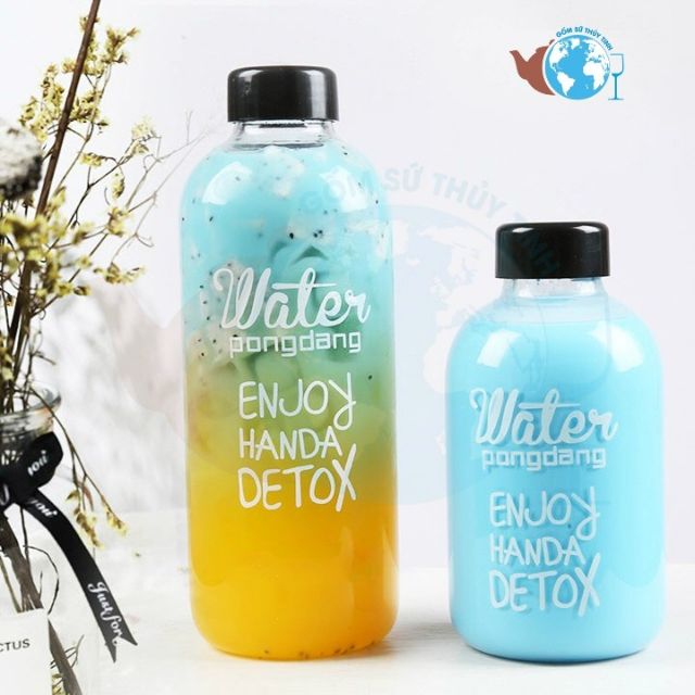 [FREE SHIP 99k] Chai thủy tinh DETOX PONGDANG 1000ml | BigBuy360 - bigbuy360.vn