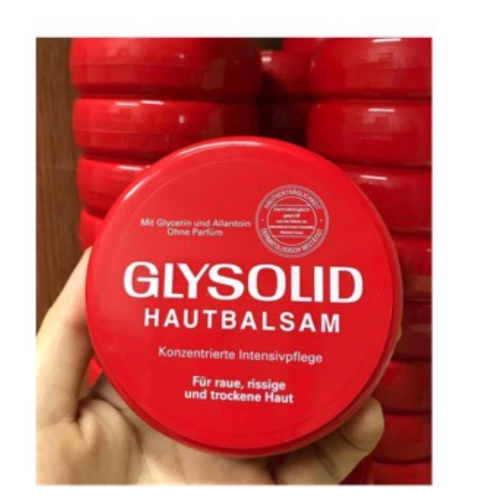 Kem nẻ Glysolid Hautbalsam nội địa Đức 100 ml dưỡng ẩm gót chân, khuỷa tay chống nứt nẻ khô ráp - Shop Viloet