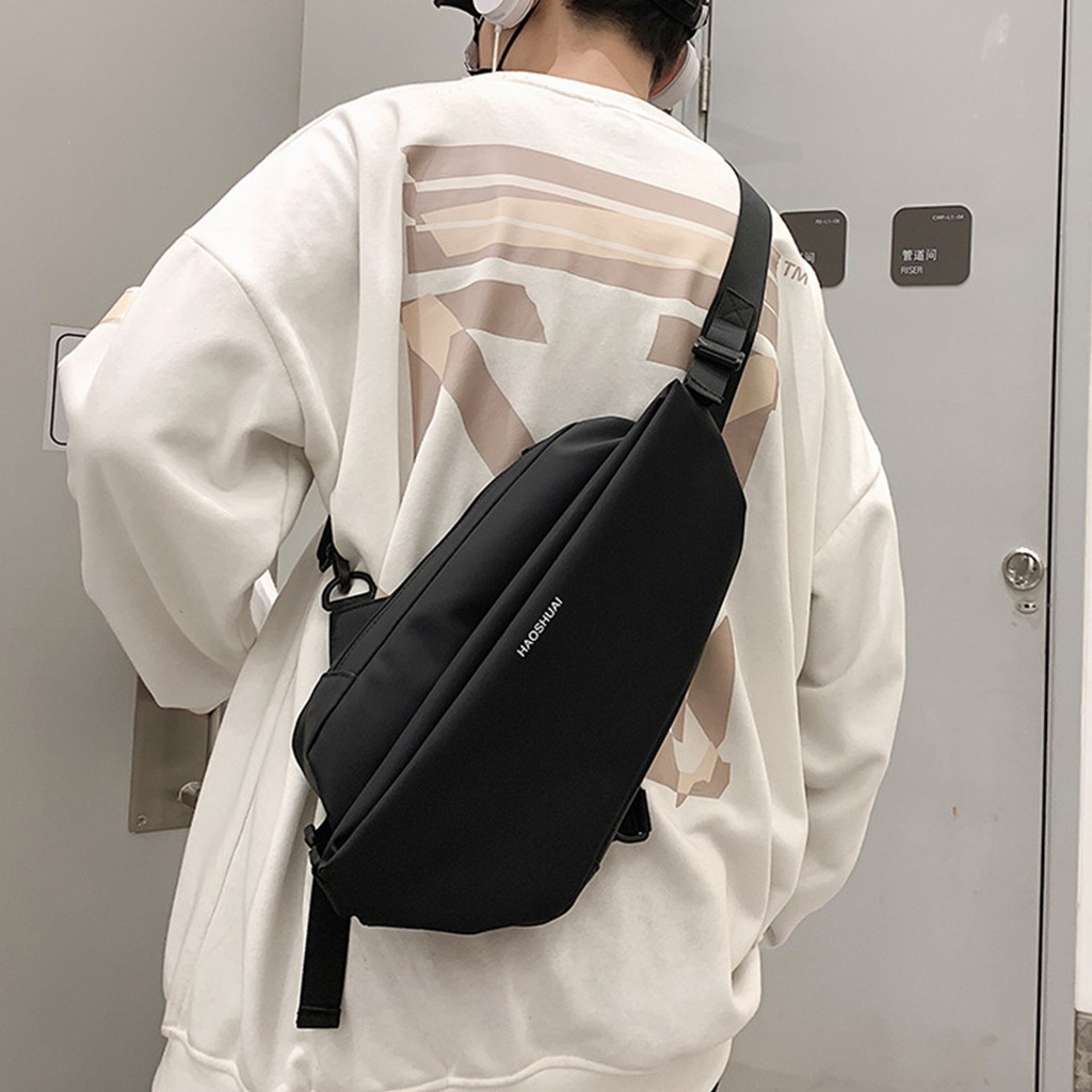 Túi đeo chéo nam dáng basic chống nước chất Liệu vải Oxford hàng cao cấp TX16