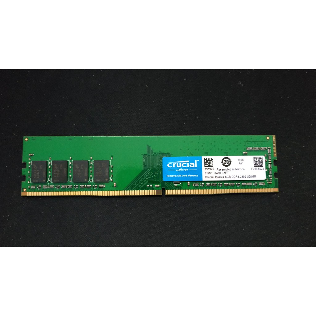 Ram DDR4 Crucial 8G Bus 2400 New - BH 36T tại H2Pcomputer