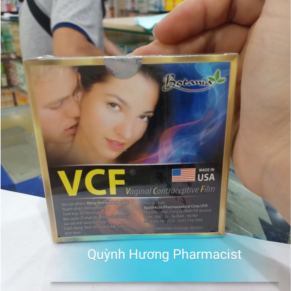 Màng phim VCF - Hộp 3 miếng