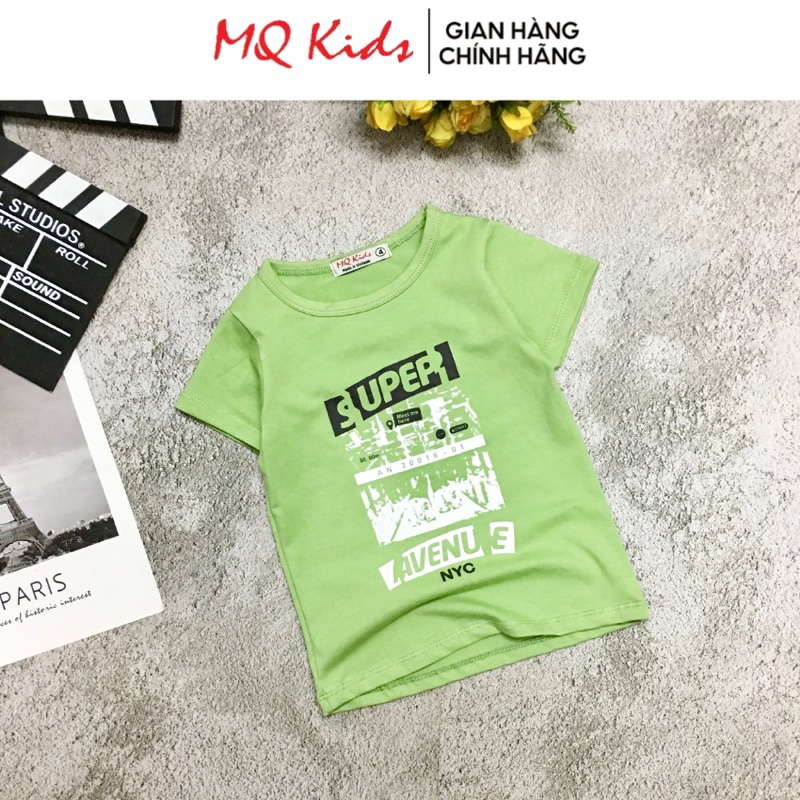 Áo size đại in bé trai 21_40Kg💥BIG SIZE 💥 Áo phông tay lỡ trẻ em chất mềm mịn