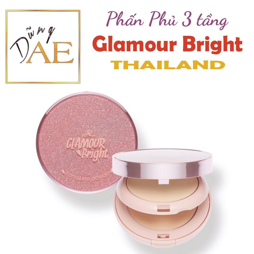 Phấn Phủ Glamour Bright 3 tầng Thái Lan