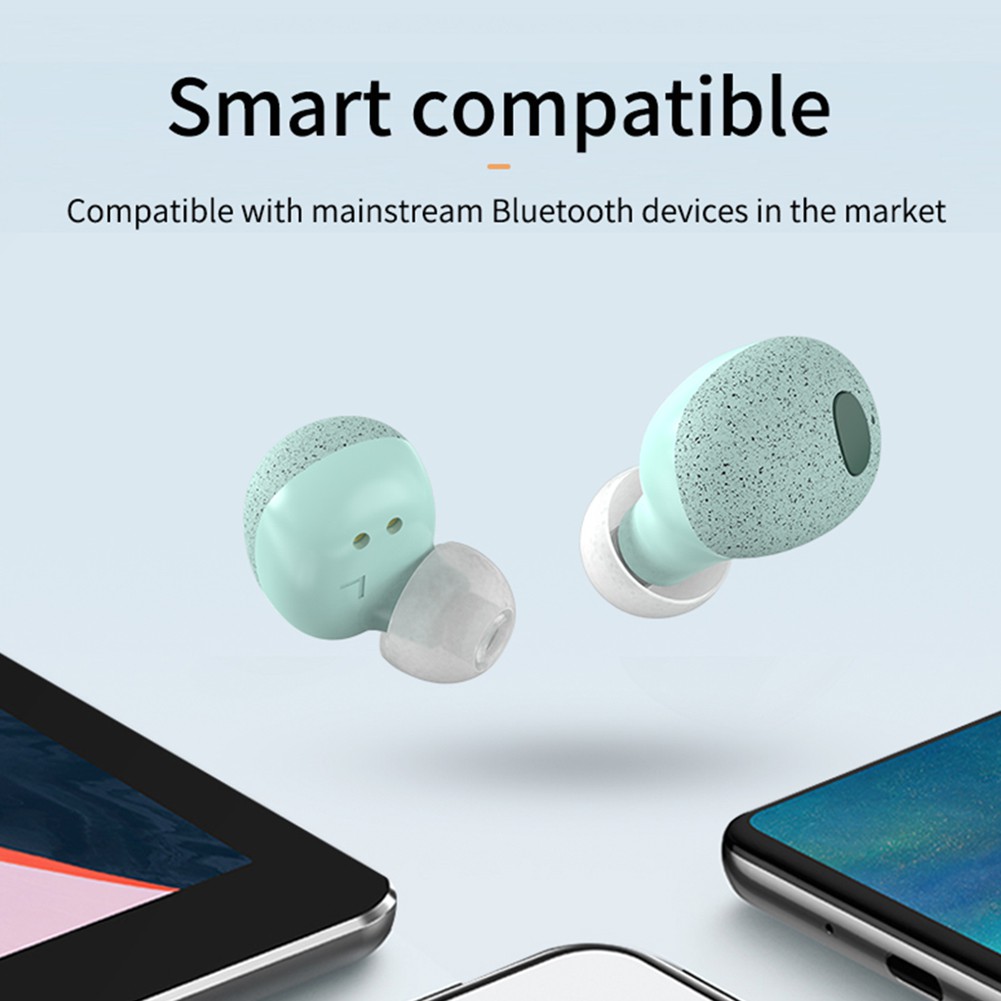 Tai Nghe Nhét Tai Hel + T2s Tws Bluetooth V5 Âm Thanh Sống Động Chất Lượng Cao