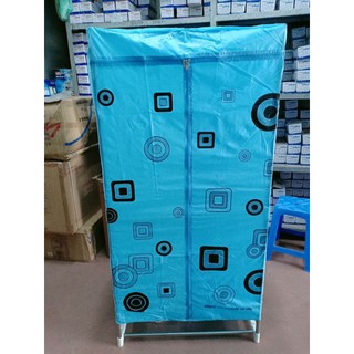 Khung tủ sấy quần áo 2 tầng kèm bạt (không kèm củ máy)