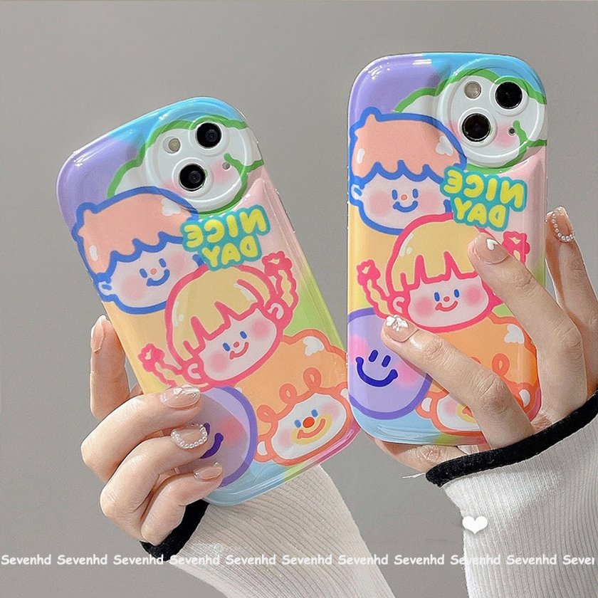 Ốp Điện Thoại Mềm Họa Tiết Hoạt Hình Cho iPhone 14 13 12 11 Pro Max X XR Xs Max 8 7 6 6s Plus SE 2020