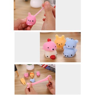 ( hàng sẵn )[ SHOPEE TRỢ GIÁ + NHẬP TOYTHIEUNHI GIẢM 20%] Squishy Mochi  dễ thương , mềm bóp đãgiao mẫu ngẫu nhiên